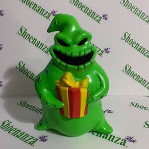 Disney Nightmare Before Christmas Oogie Boogie Present Blow Mold Light Up 11"